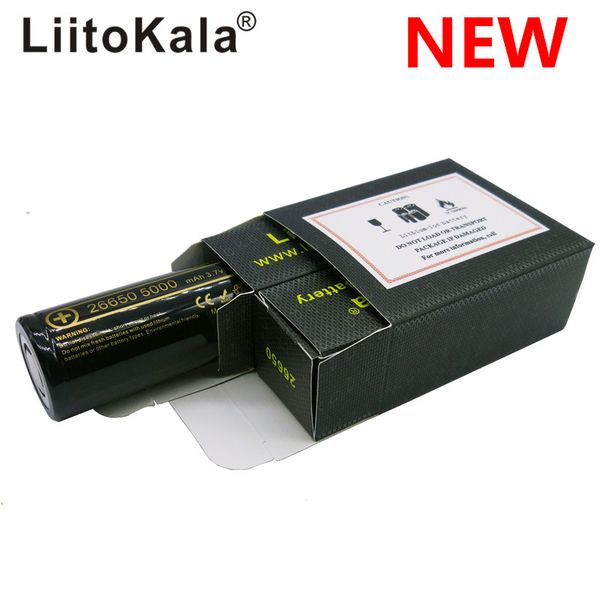 

neworiginal lii-50a 5000mah lithium battery 3.7v 26650 rechargeable batteries 26650-50a suitable for flashligh