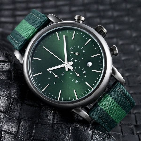 

2021 luxury watches six stitches all dials working quartz designer wristwatches brand new fashion montre de luxe mens wristwatch, Slivery;brown