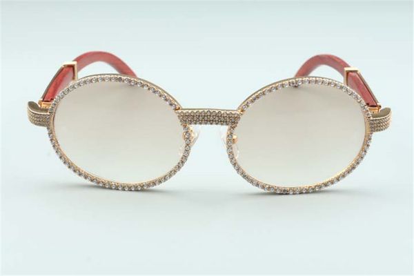 

new size: natural wood legs high 7550178-b sunglasses quality whole diamond wrapped 2021 frame sunglasses 55-22-135mm fvqxp, Silver