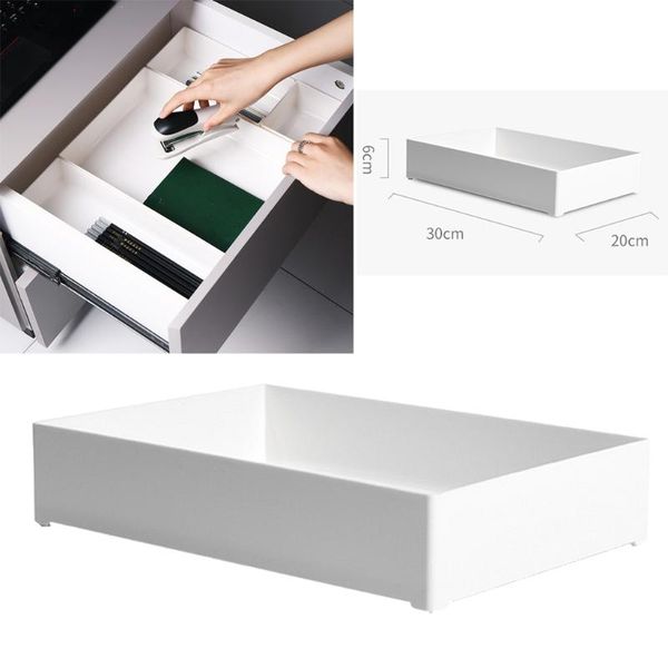 

storage bags drawer tray white for kitchen gadgets bathroom unbreakable recycled