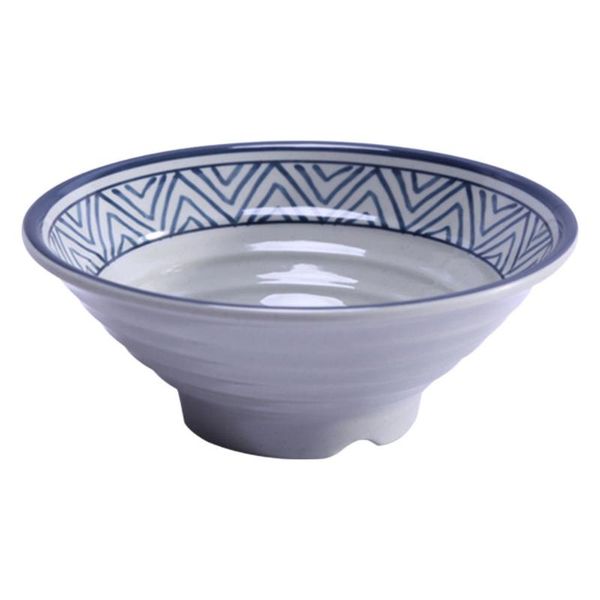 

1pc restaurant ramen bowl ramen container bowl restaurant soup (blue)