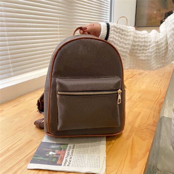 

l1866 designer backpack for women's backpacks pu leather back pack big size women printing leathers bag drop