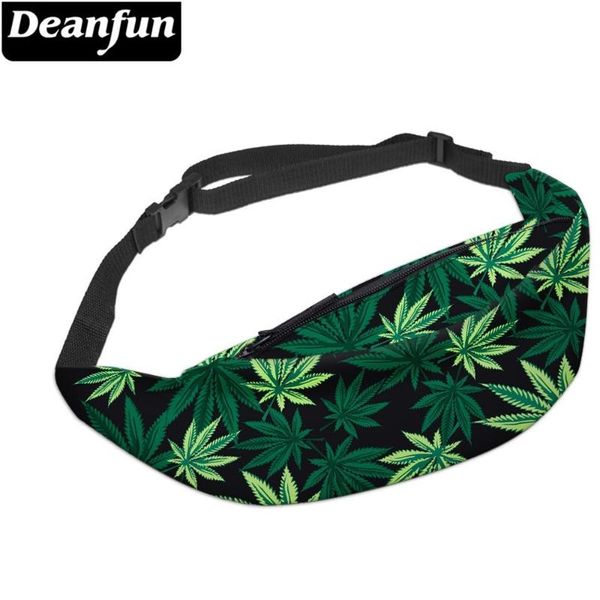 

waist bags deanfun 3d printed fanny pack with zipper for women travelling yb7