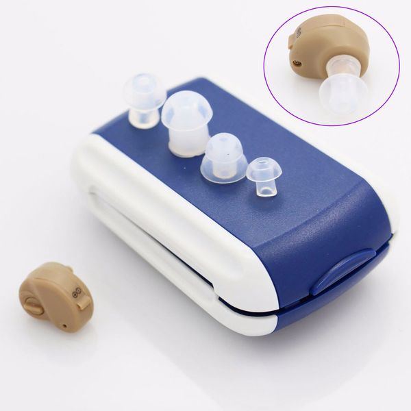 

new sound in-ear amplifier super mini hearing aid aids device adjustable tone personal ear care tools giftscou