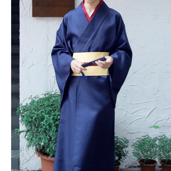 

ethnic clothing japanese anime kamisama love tomoe cosplay costume men women couples traditional retro kimono dress girdle hanfu asian, Red