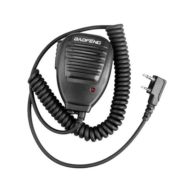 

walkie talkie radio headset h21 with indicator light mini durable interphone earphone microphone 2 way for bf 888s uv5r speaker