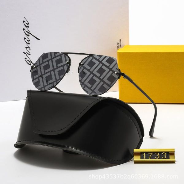 

sunglasses original designer brand polygon polarized men women vintage rimless irregular uv protection shades glasses eyewear, White;black