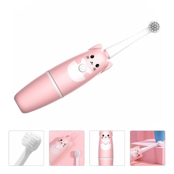 

smart electric toothbrush 1pc rechargeable portable baby cartoon