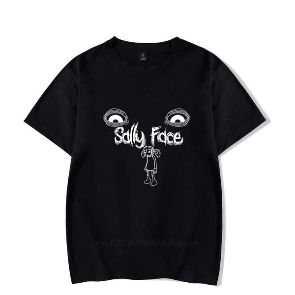 Die T-Shirts Sally Face Männer/Männlich Sommer Mode Baumwolle Hip Hop Kurzarm Tops cooles Shirt 210629