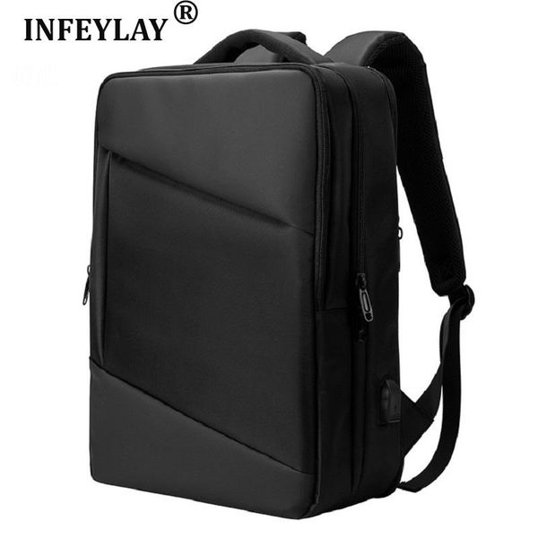 

backpack extended men waterproof business lapusb charging school travel large capacity outdoor