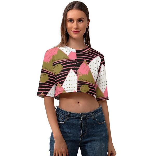

women's t-shirt mountain crop t shirt street wear fashion womens short-sleeve pattern o neck polyester tshirt, White