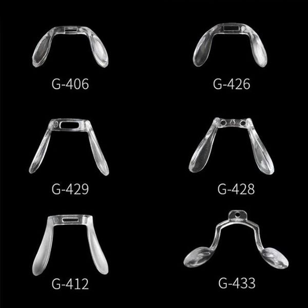 

sunglasses frames 2ocs silicone anti-slip nose pads stick on pad for eyeglass eye glasses eyewear accessories, Silver