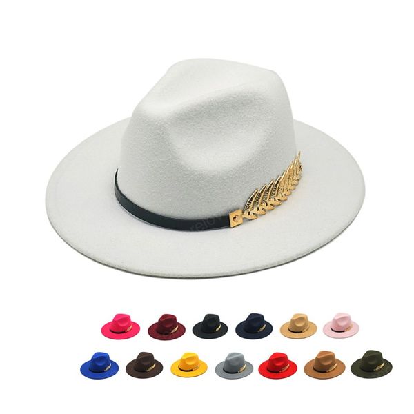 

men fedora hats special felt hatwith belt women vintage trilby caps wool fedora warm jazz hat chapeau femme feutre panaman hat, Blue;gray
