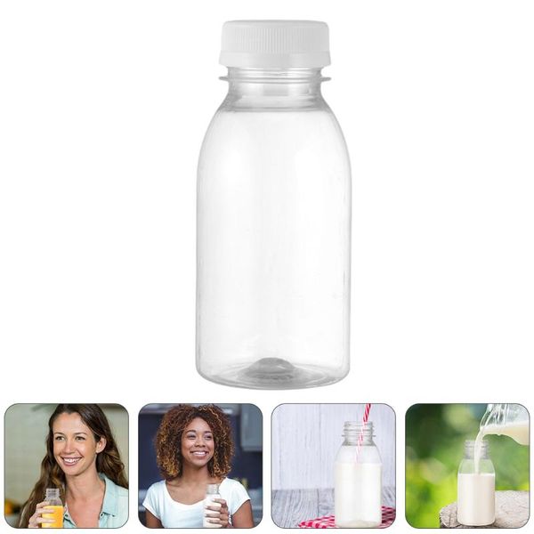 

storage bottles & jars 12pcs 250ml transparent beverage drinking