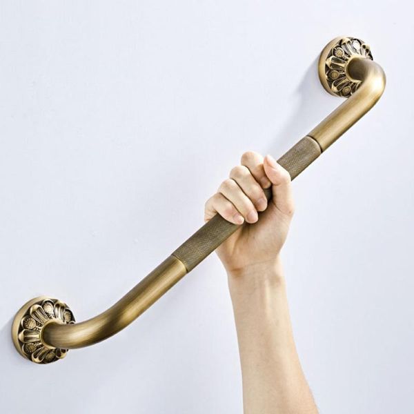 

bath accessory set antique grab bar wall mount brass vintage bathroom tub toilet handrail strong shower safety support handle towel rack