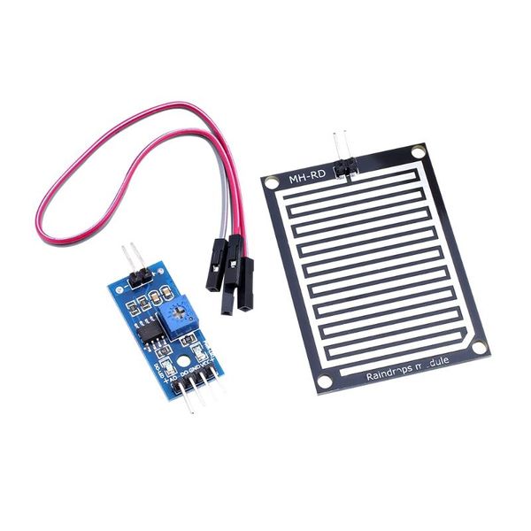 

smart home control 1set/lot snow/raindrops detection sensor module rain weather humidity for arduino