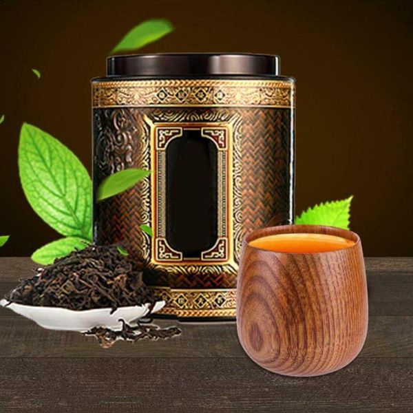 

mugs natural jujube wood cup handmade wooden mug breakfast drinkware accessories coffee milk kitchen o5t6