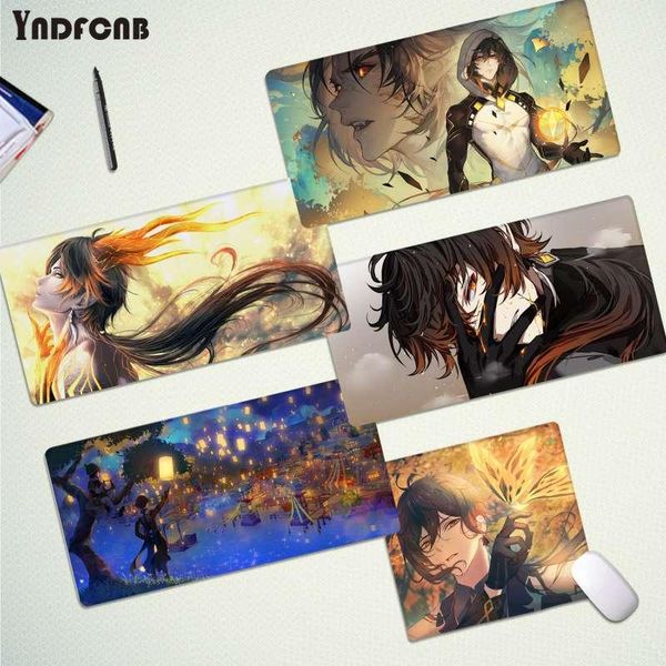 

mouse pads & wrist rests yndfcnb genshin impact zhongli classic novelty in stocked large gaming pad xl locking edge size for deak mat cs go