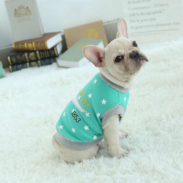 

fadou 2021 new cotton elastic dog teddy pet cloth