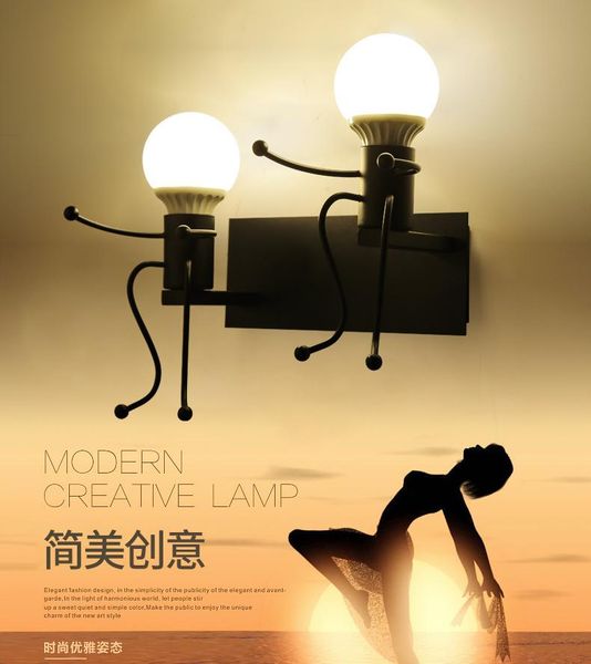 

wall lamp modern minimalist children's room bedroom aisle staircase corridor