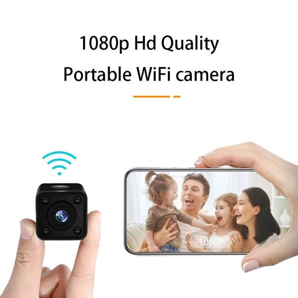 

mini cameras hdq9 remote wifi network surveillance camera hd night vision security wide-angle recorder