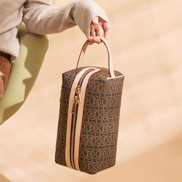 

handbag women's fashionable simple three-dimensional small cosmetic 2021 lightweight travel portable printed