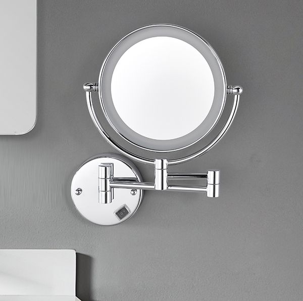 

vanity lights mirror bathroom retractable led high-end makeup y retractable
