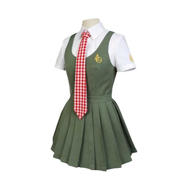 Anime Danganronpa Koizumi Mahiru Costumi Cosplay Uniforme giapponese Vestito alla marinara Abito da donna Abbigliamento per ragazze Y0913