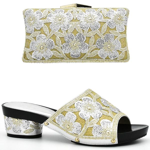 

dress shoes arrival sliver color african matching and bags italian in women to match with bag sets, Black