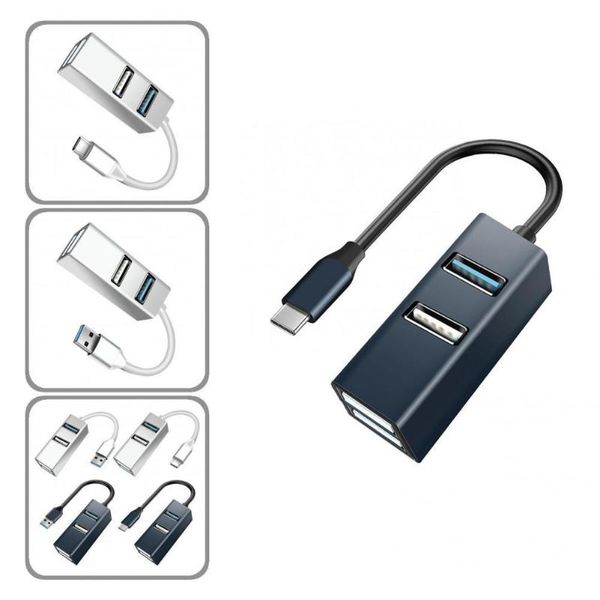 

hubs cable hub practical lightweight high-speed transmission for monitor splitter usb docking stand