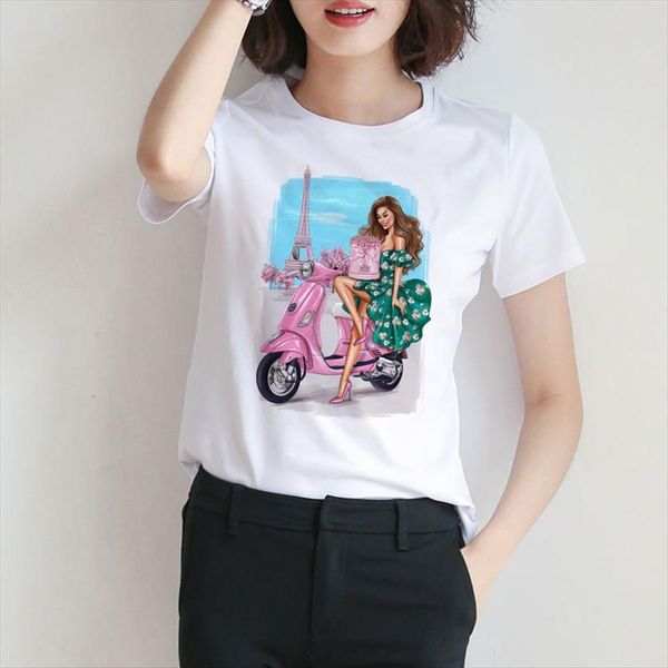 

camisetas verano mujer harajuku womens t shirt and so he adventure beginl printed leisure fashion short sleeve female, White