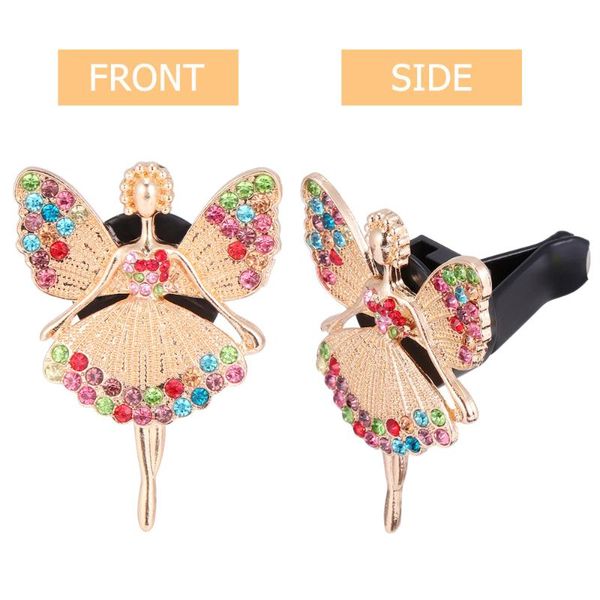 

car air freshener 1pc creative elf design perfume clip diffuser interior ornament for decoration auto vehicle