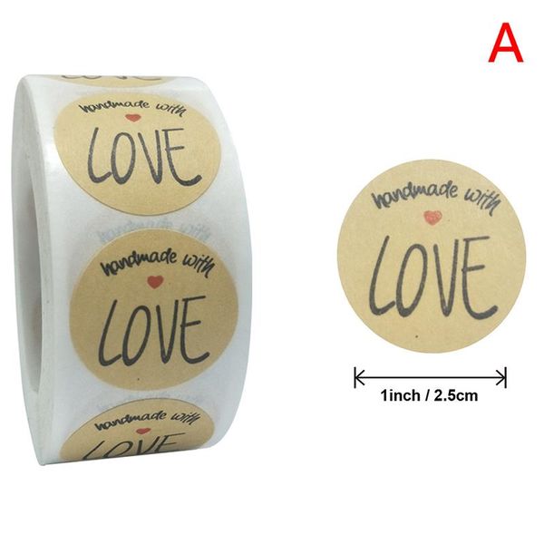 

500pcs/roll thank you stickers for seal label scrapbooking christmas gift decoration stickers stationery sticker