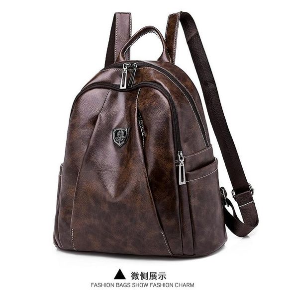 

outdoor bags 2021 women's bag backpack korean fashion ladies casual retro