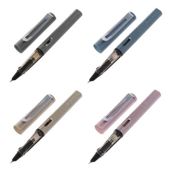 

jinhao 599-a luxury men fountain pen business student 0.38mm extremely fine nib calligraphy school office supplies writing tool pens
