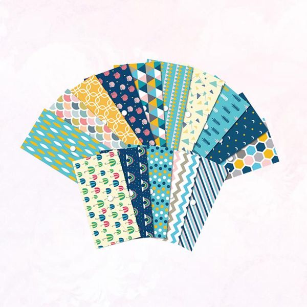 

gift wrap 15pcs snap-fastener style cash envelopes fresh money budget with sheets