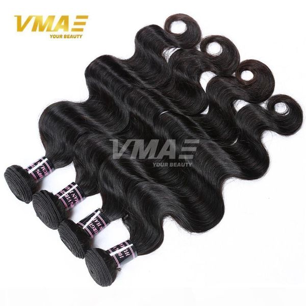 

brazilian human virgin hair body wave rosa hair products brazilian body wave 3 bundles unprocessed virgin hair weaves extensions opp, Black