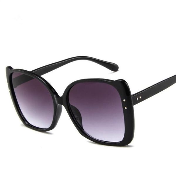 

oversize frame personality sunglasses wild glasses women butterfly eyeglasses anti-uv goggles ahkuq sun a++ spectacles sun glasses fash urwc, White;black