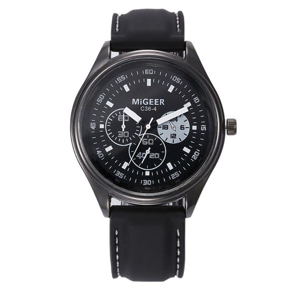 

wristwatches 2021 classic black watch men luxury silicone strap stainless steel sports military men's quartz watches reloj hombre, Slivery;brown