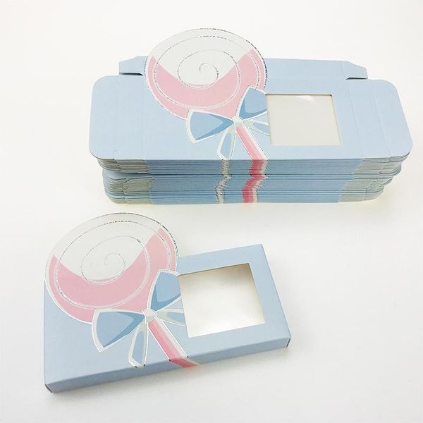 

false eyelashes wholesale 50/100pcs paper eyelash packaging box cute lash boxes faux cils 25mm mink marble case