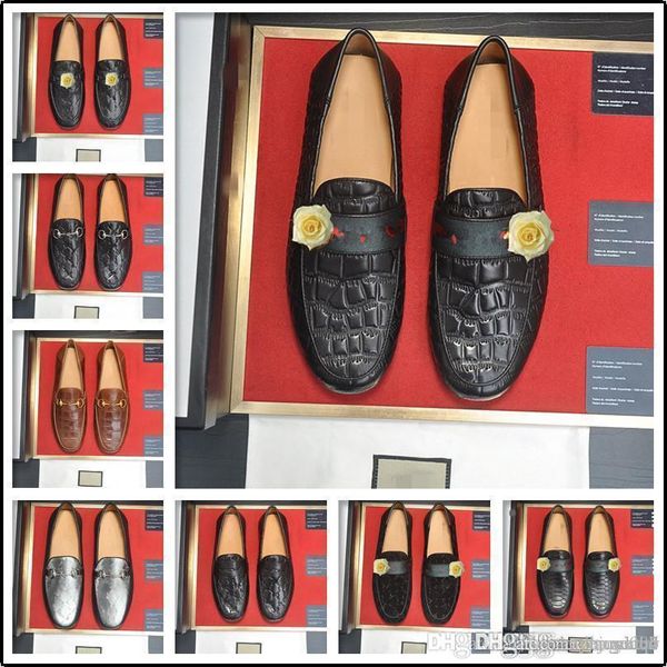 

size 38-46 brand men classic pointed toe dress men shoes outdoor lace up patent leather wedding party oxford formal shoes 33, Black