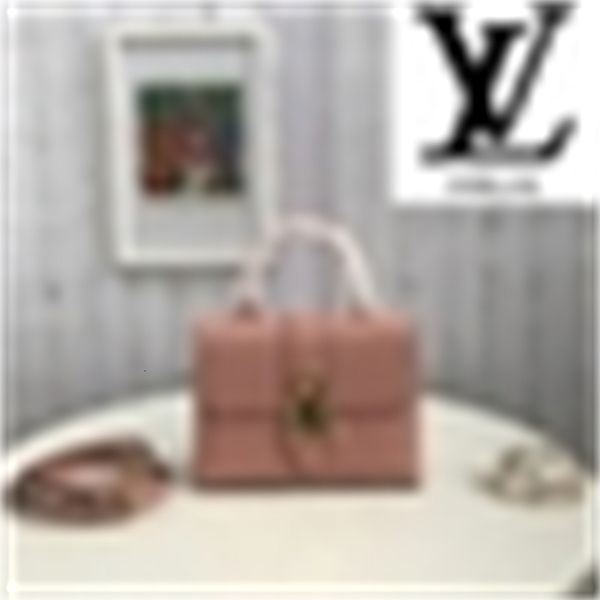 

m52879 pink leather twill crossbody bag women handbags iconic shoulder tote cross body bag clutches evening, Blue;pink