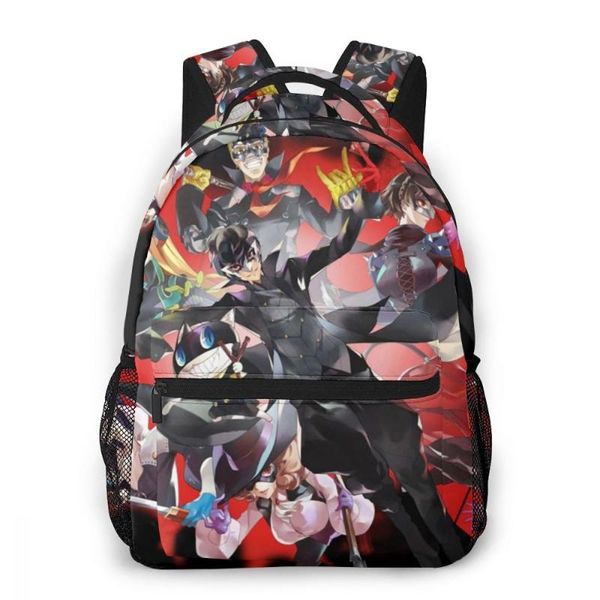 

backpack persona 5 for girls boys travel rucksackbackpacks teenage school bag