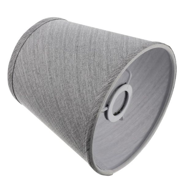 

table lamps 1 pc lampp supply cloth crystal ceiling light lampshade wall lamp shade (grey)