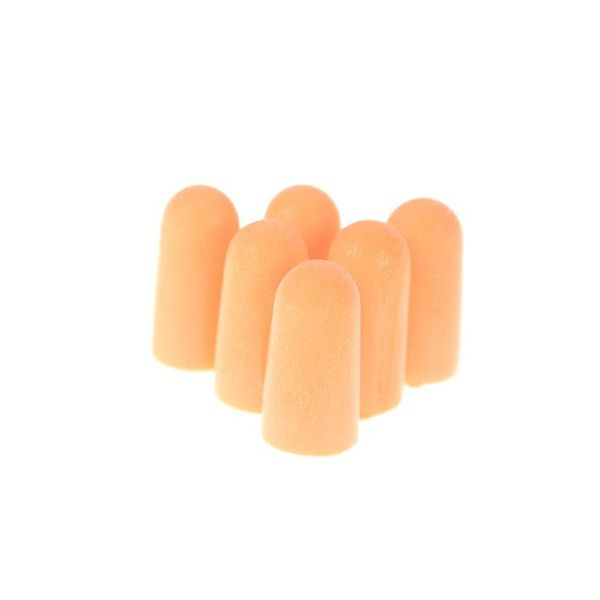 

30 pairs soft foam ear plugs noise reduction orange tapered travel sleep noise prevention earplugs for travel jlluue