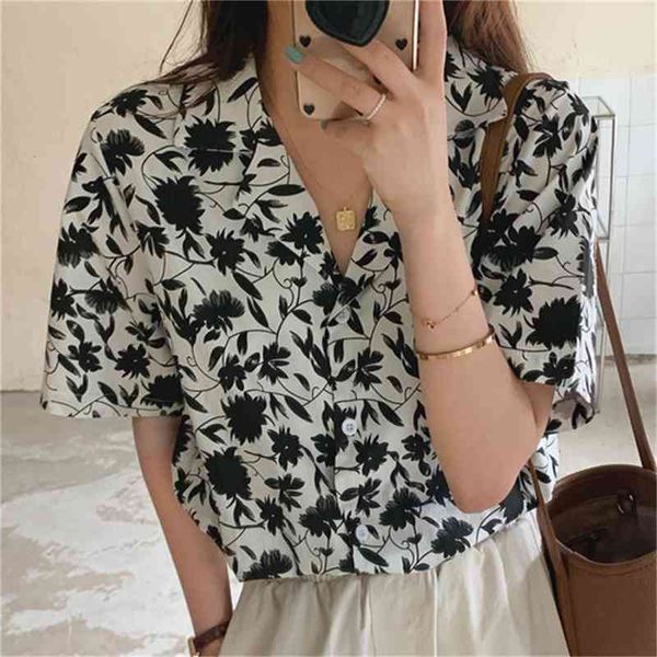 

women's two piece pants elegance sweet gentle summer chic office lady blouses florals all match slim vintage printed shirts cardig, White