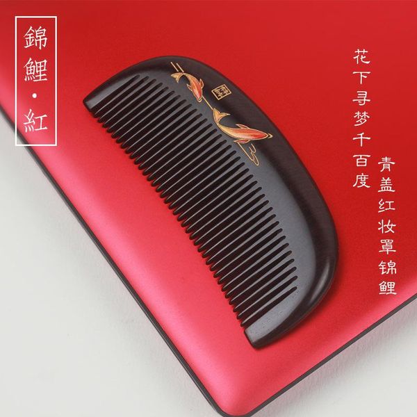 

hair brushes ebony comb massage, Silver