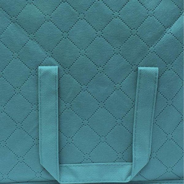 

storage bags 97*33*15 cm bag bed blue cloth clothes container saver shoes