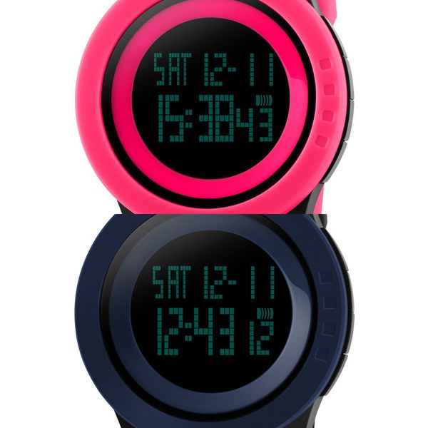 SKMEI Orologio sportivo digitale da uomo Cronografo EL Light Orologi da polso da uomo Data 12/24 ore Sveglia Uomo relogio masculino 1142 X0524