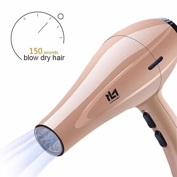 

electric hair brushes 3200w professional negative ion dryer portable travel blow /cold wind with air collecting nozzle hairdryers